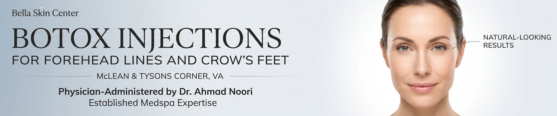 Botox Injections at Bella Skin Center of Tysons Corner, Virginia